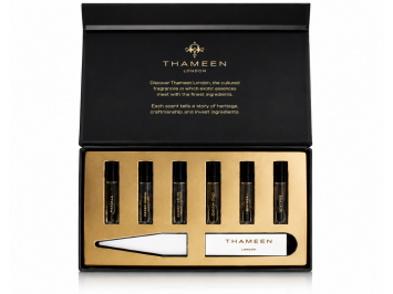 תאמין דיסקברי סט 2מל*6 יח - Thameen Discovery Set 6x2ml Extrait de Parfum , (Carved Oud, Green Pearl, Patiala, Peregrina, Riviere & Royal Sapphire)